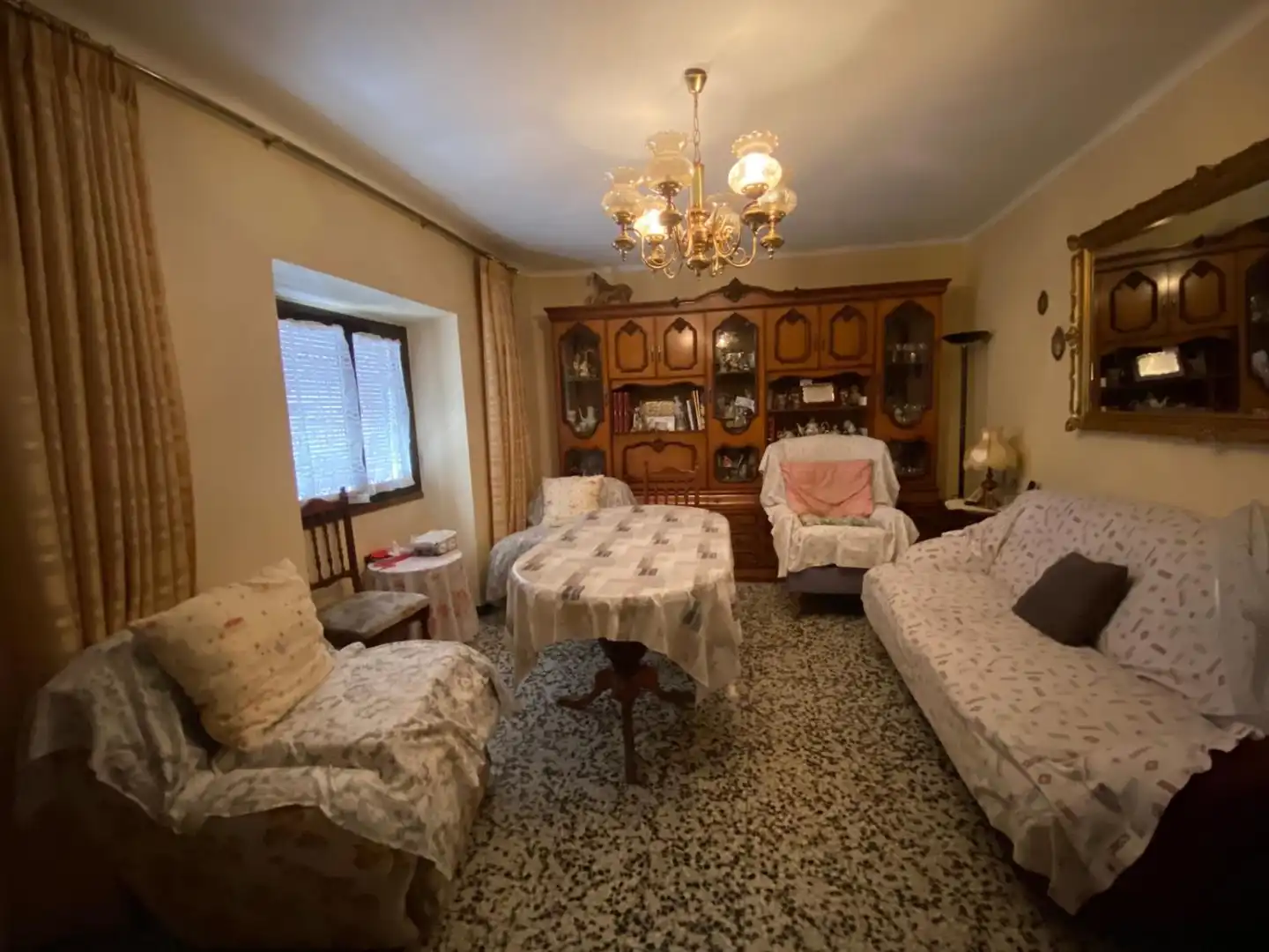 Sala de estar de Casa o chalet en venta en Valdepeñas con Terraza