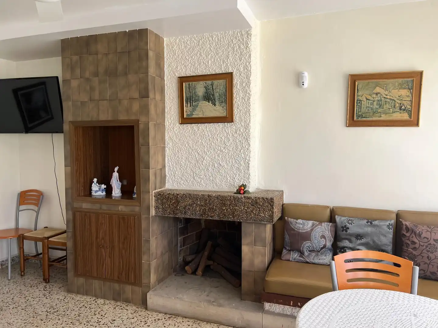 Sala de estar de Casa o chalet en venta en Zaragoza con Calefacción y Terraza