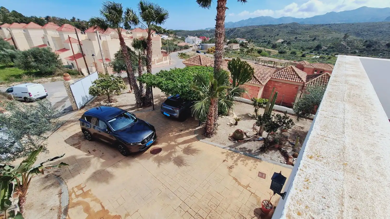 Vista exterior de Casa o xalet en venda en Los Gallardos amb Aire condicionat