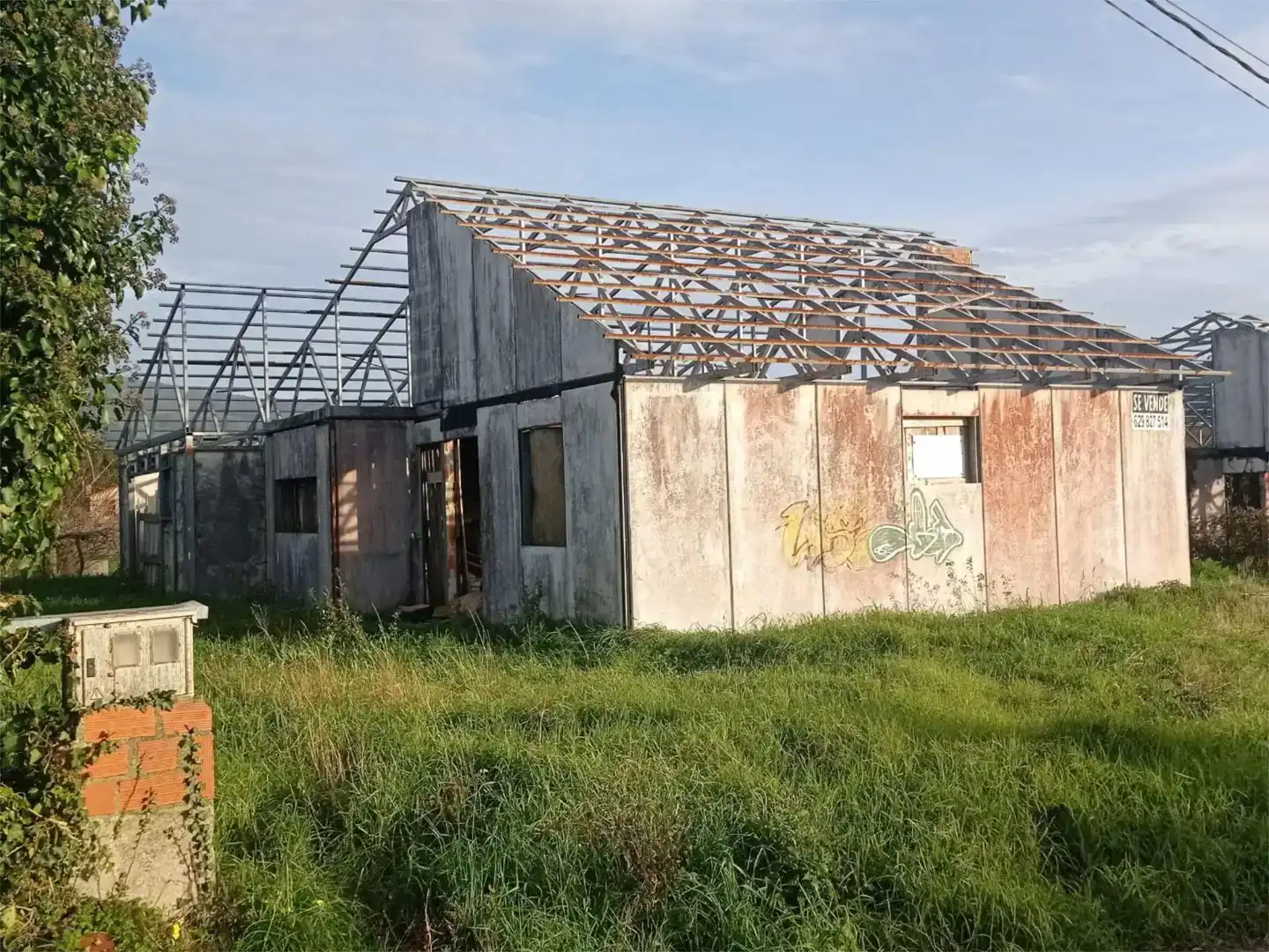 Vista exterior de Casa o chalet en venta en O Rosal  