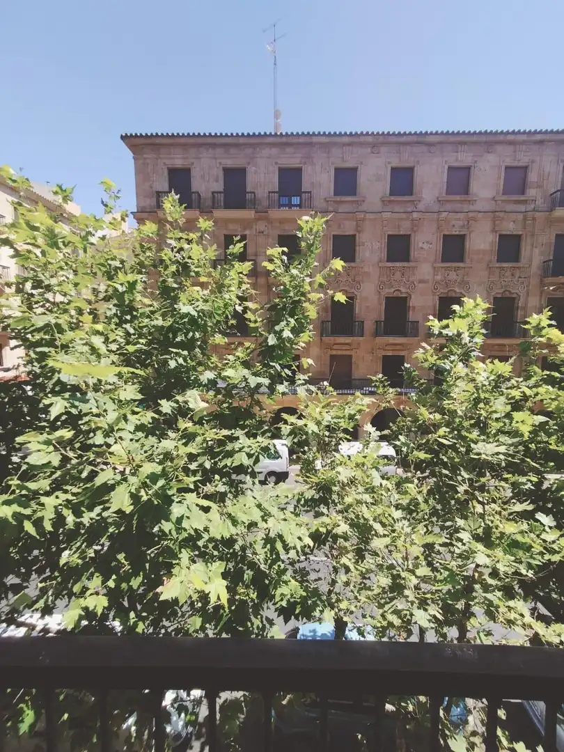 Exterior view of Flat for rent in Salamanca  with Heating, Furnished and Balcony