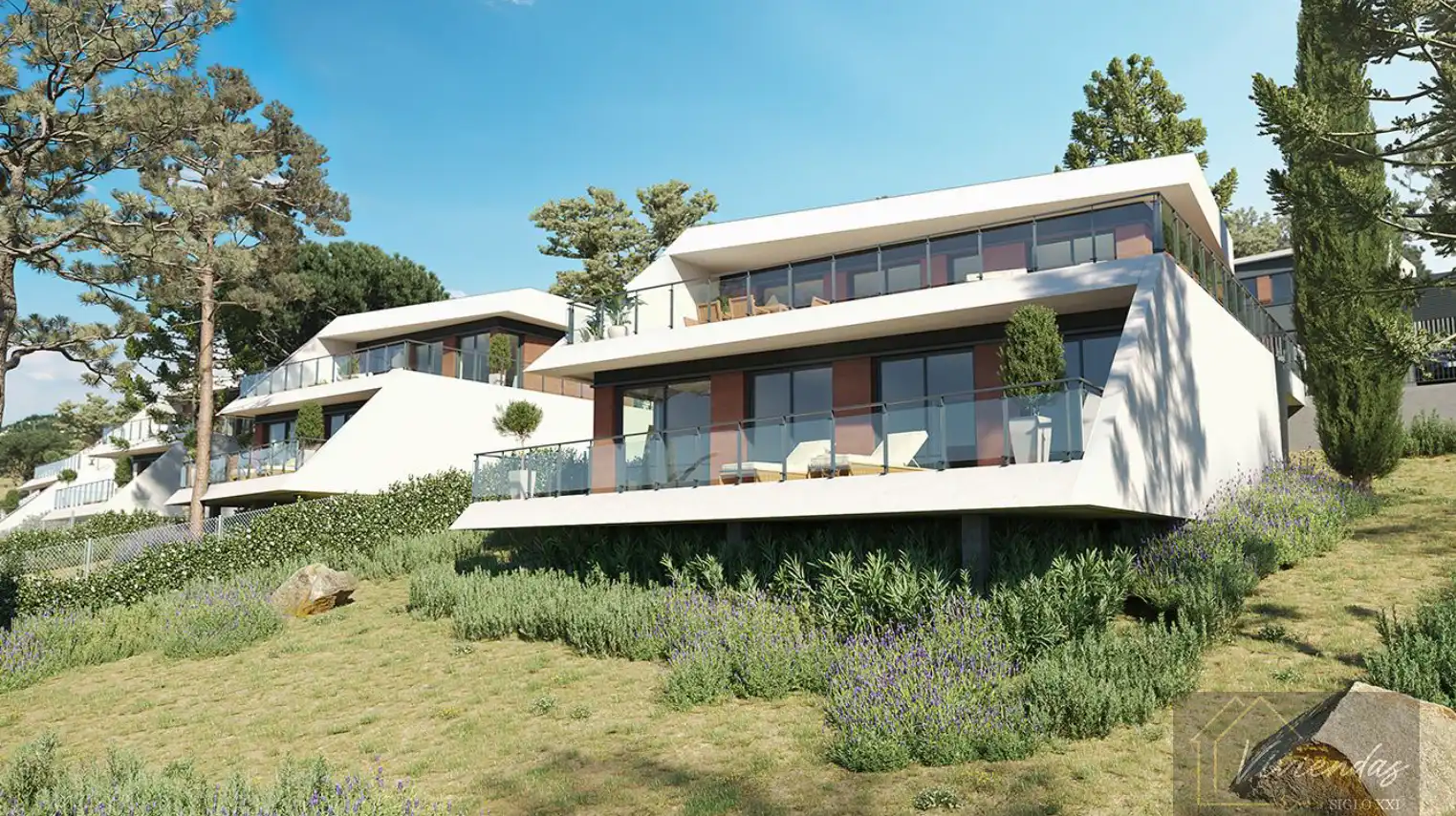 Exterior view of Houses for sale in El Espinar