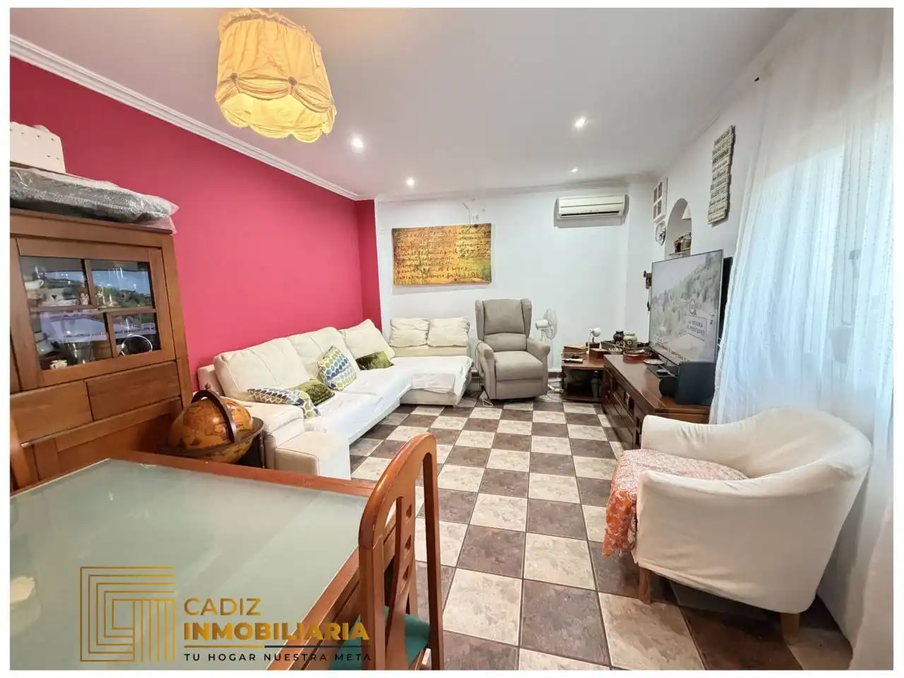 Sala d'estar de Àtic en venda en Cádiz amb Aire condicionat i Terrassa