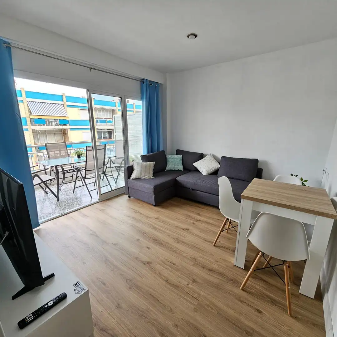 Wohnzimmer von Wohnung zur Miete in Gandia mit Heizung, Terrasse und Balkon