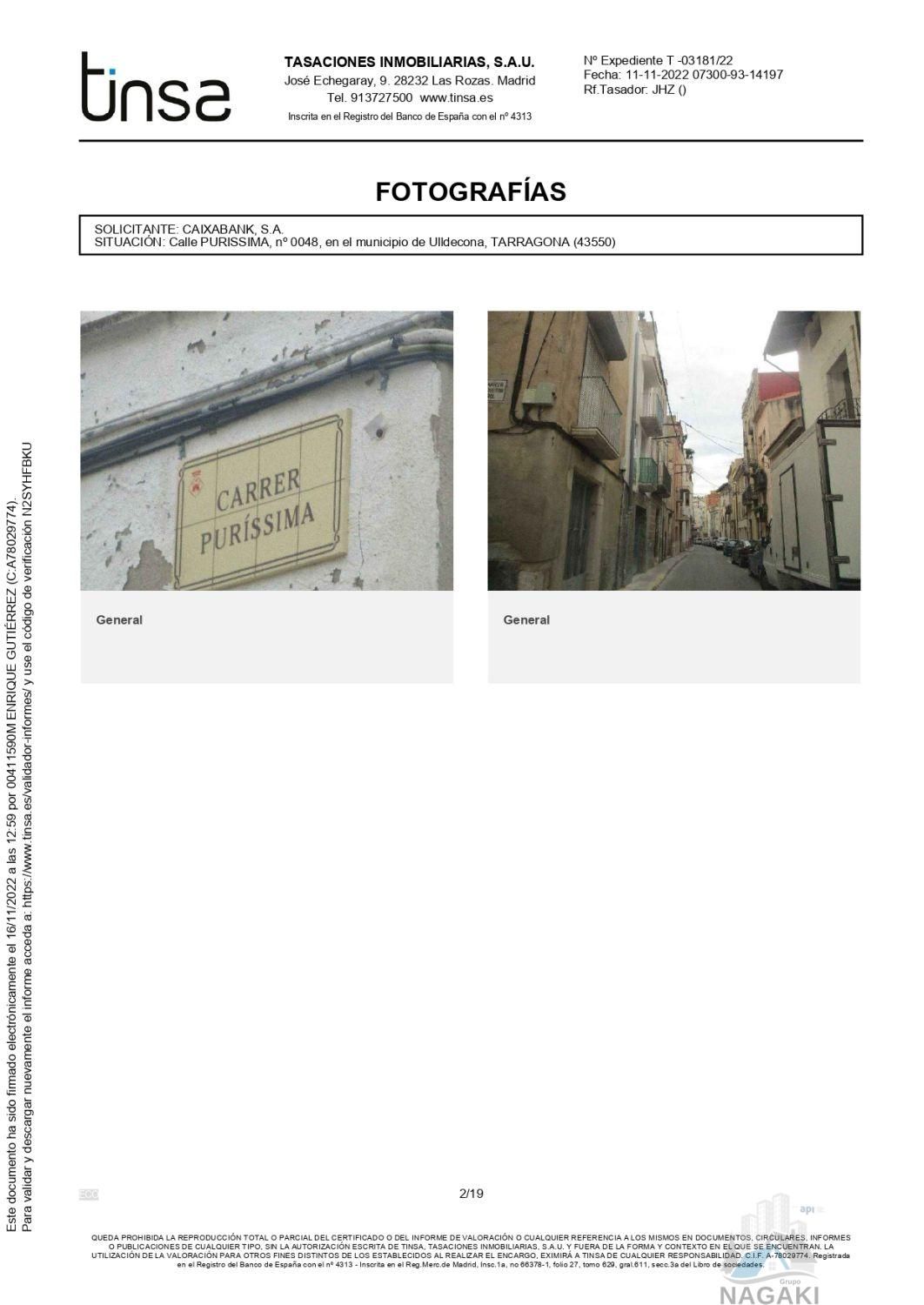 Exterior view of Country house for sale in Ulldecona