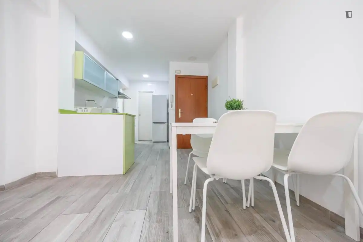 Kitchen of Apartments for rent in Valencia  with Furnished, Oven and Washing machine