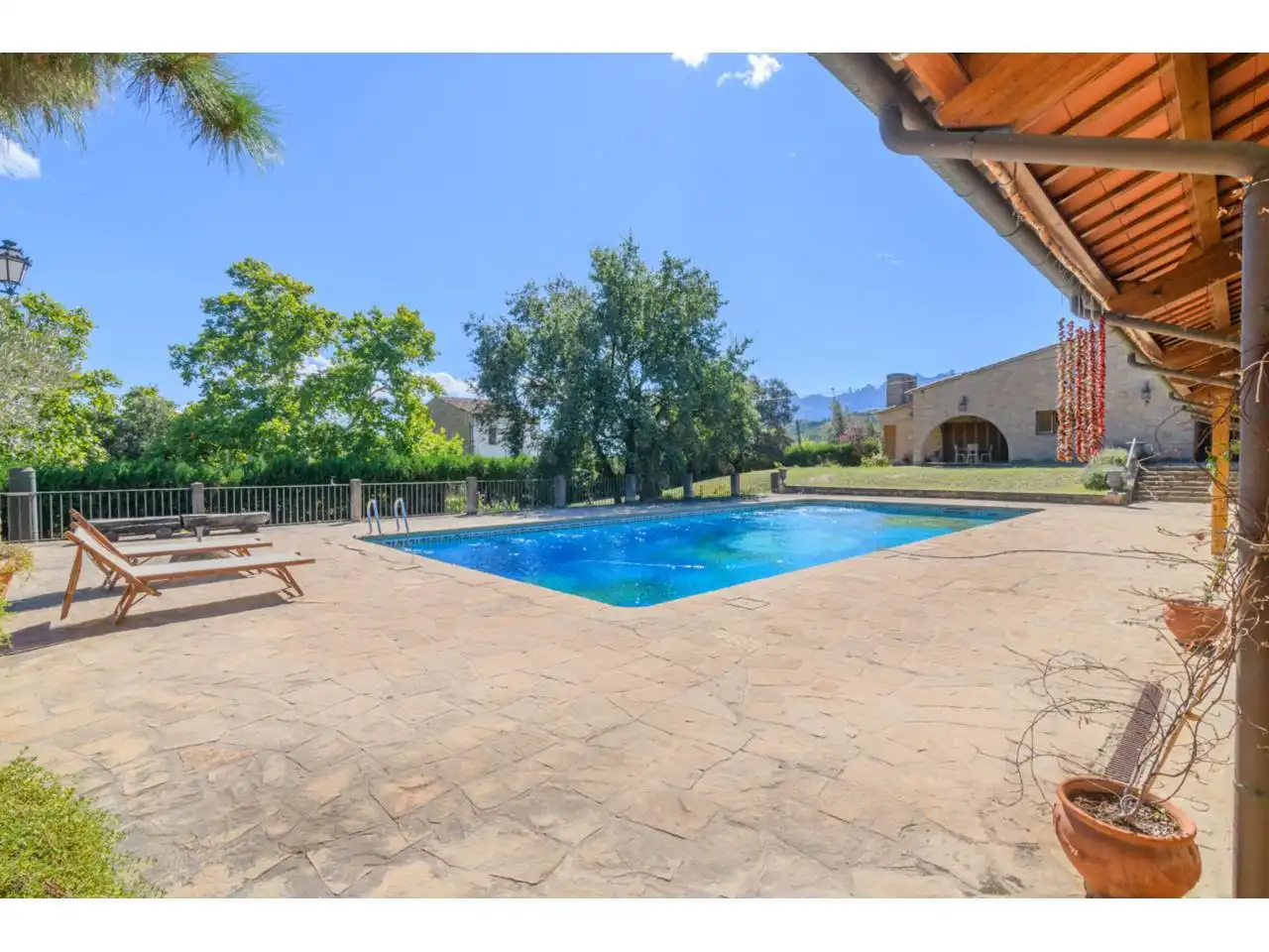 Garten von Haus oder Chalet zum Verkauf in Sant Vicenç de Castellet mit Klimaanlage, Heizung und Privatgarten