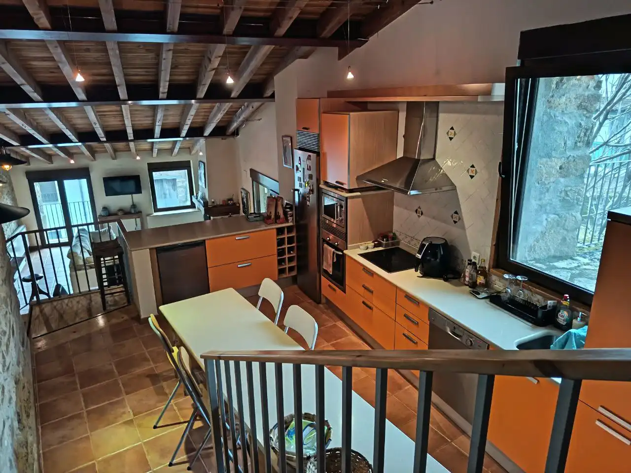 Cuina de Casa o xalet en venda en Solana de Ávila amb Calefacció i Moblat
