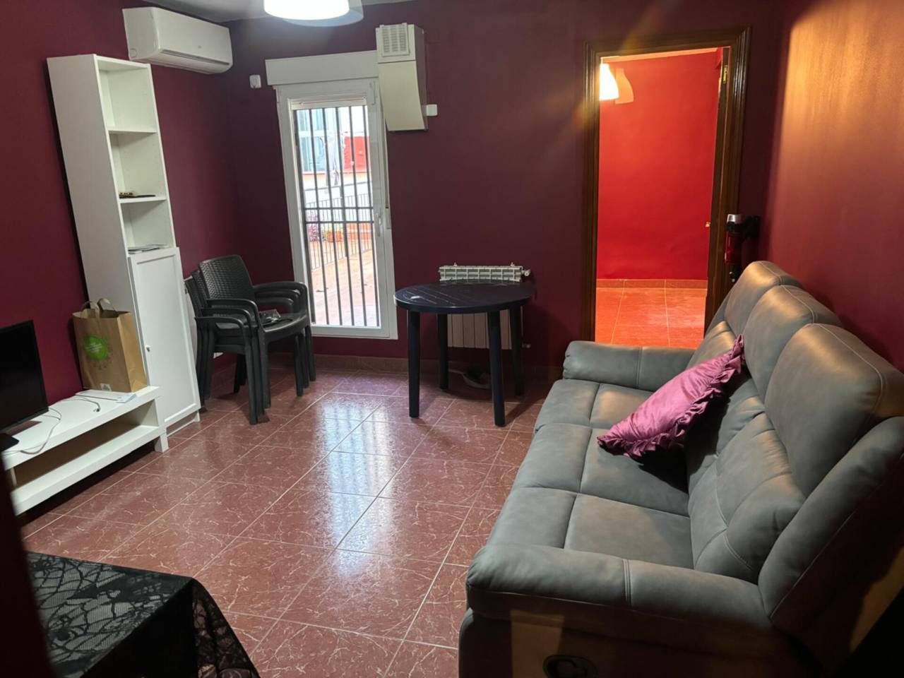 Sala de estar de Piso en venta en  Madrid Capital con Aire acondicionado, Calefacción y Parquet