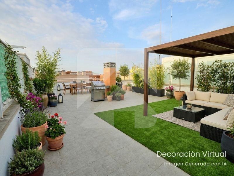 Terrasse von Dachboden zum Verkauf in Valdemoro mit Heizung, Terrasse und Abstellraum