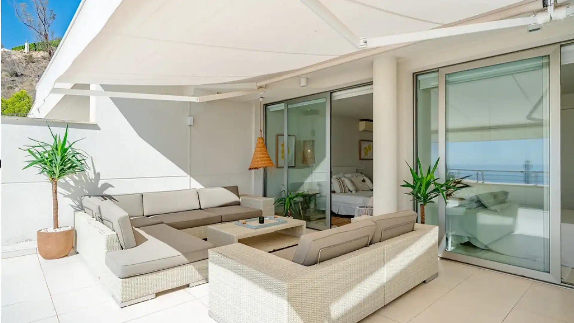 Terraza de Apartamento en venta en Altea con Aire acondicionado, Calefacción y Amueblado