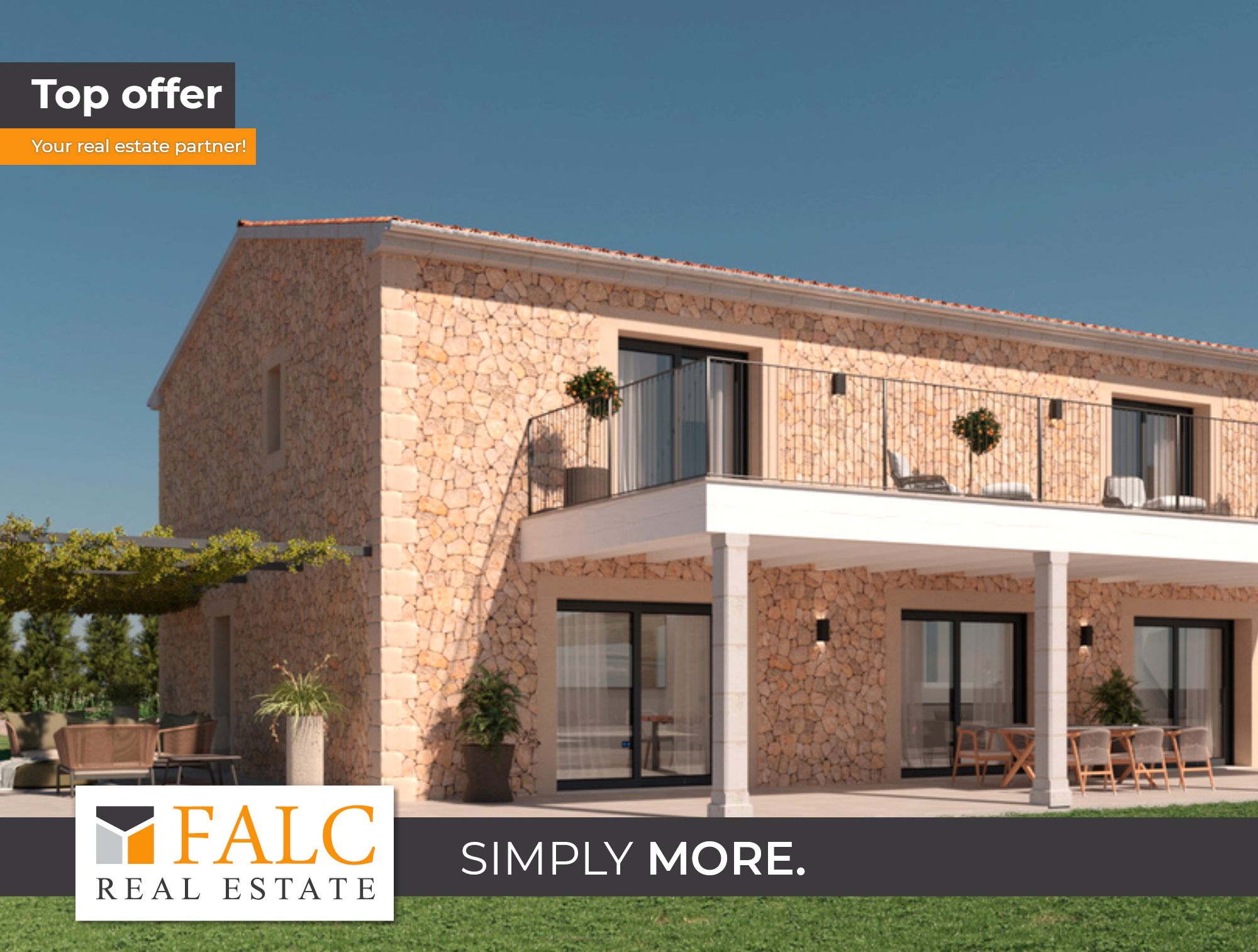 Vista exterior de Residencial en venda en Alcúdia