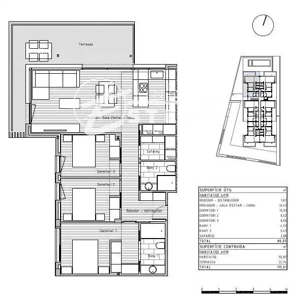 Penthouse with pool for sale in COSTA DAURADA, imagen 23