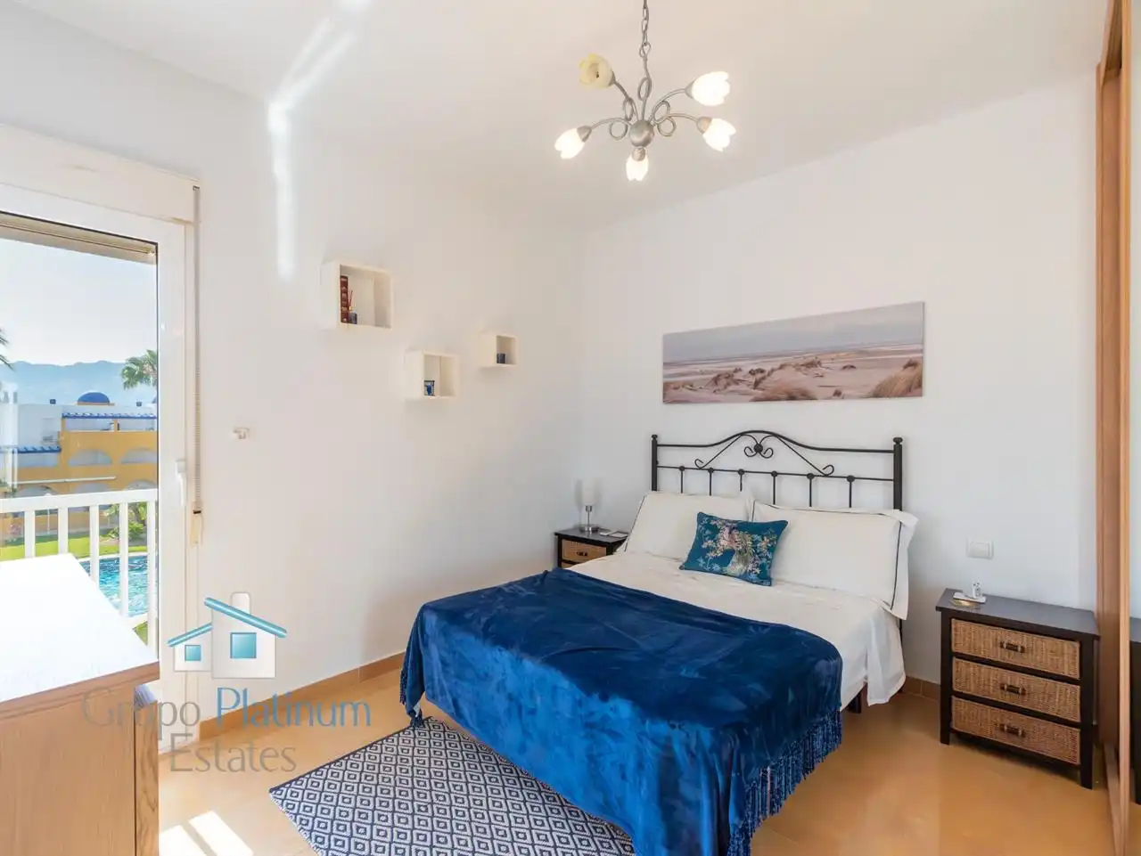 Bedroom of Apartments for sale in Pulpí  with Air Conditioner, Terrace and Swimming Pool