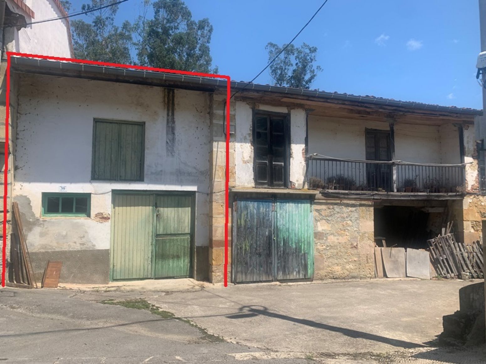 Exterior view of House or chalet for sale in Valdáliga