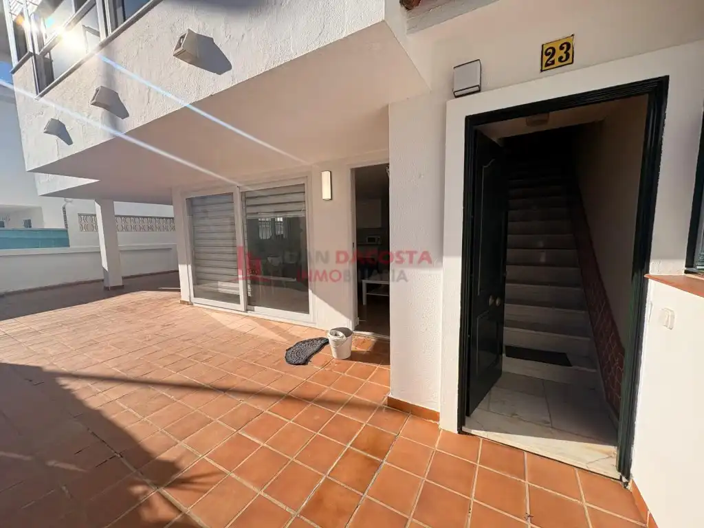 Vista exterior de Casa o xalet en venda en La Antilla amb Moblat
