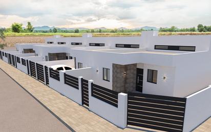 Vista exterior de Casa adosada en venda en Yuncos amb Aire condicionat