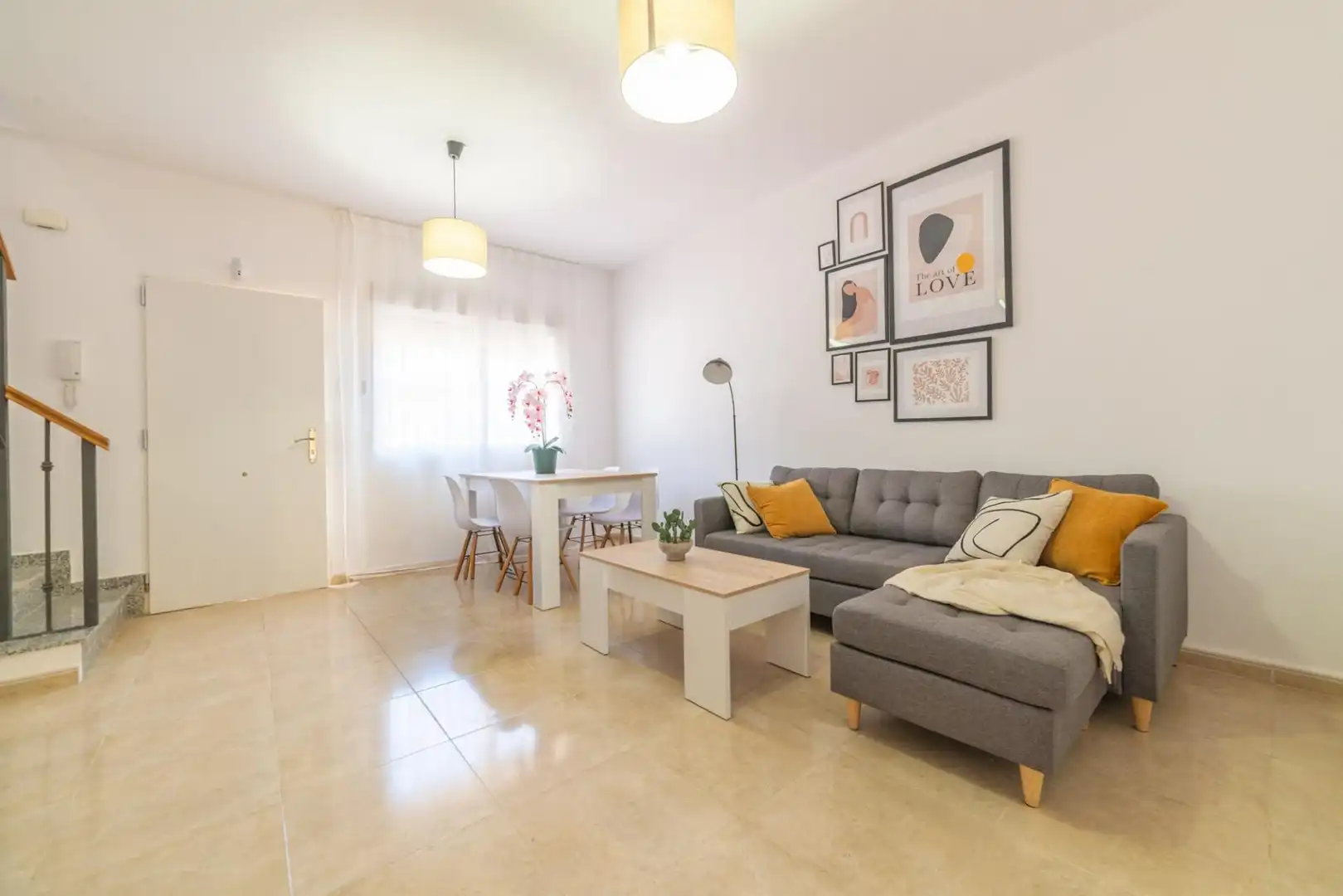 Living room of Detached homes for sale in San Javier  with Terrace, Storage room and Alarm
