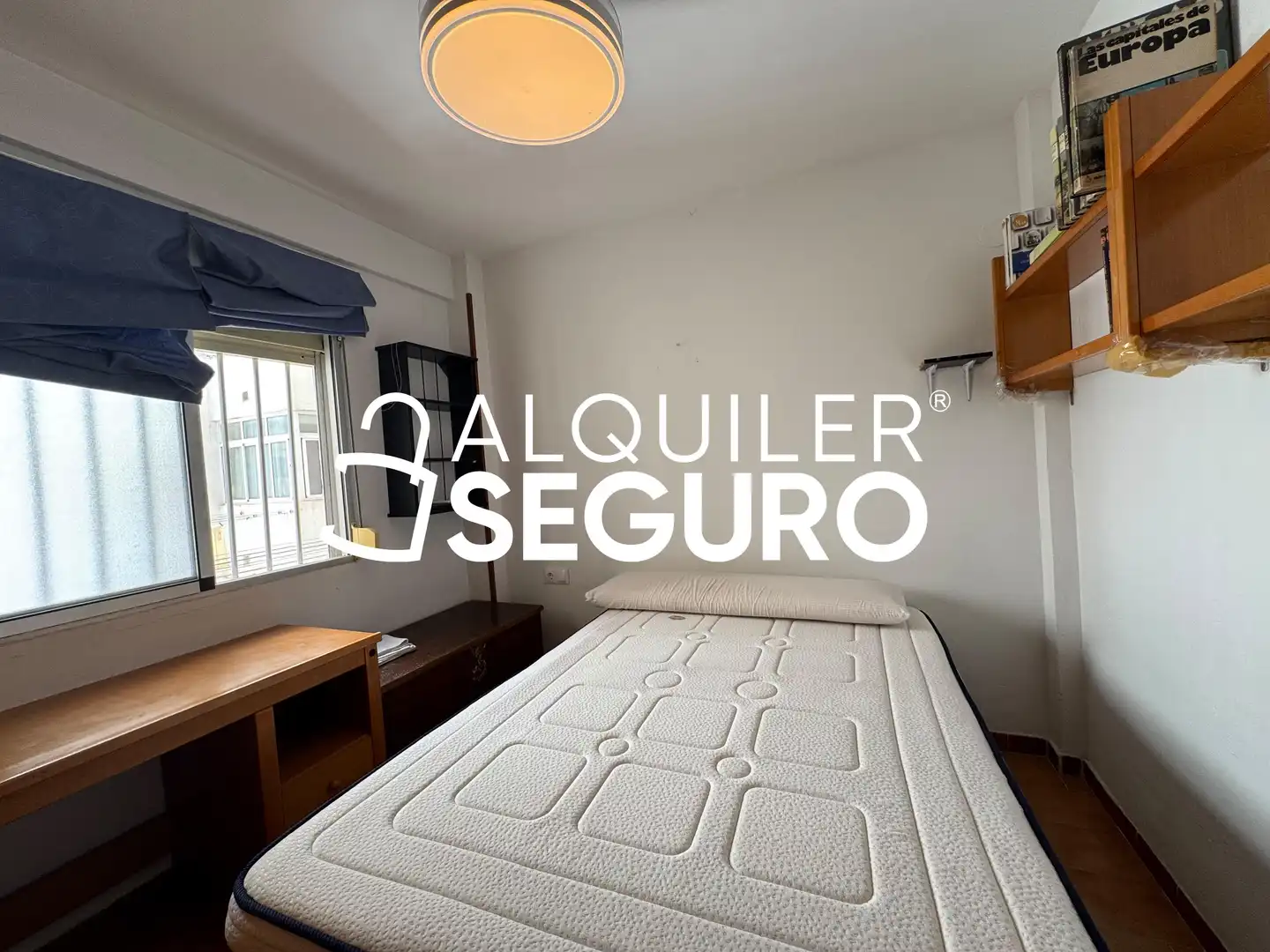 Bedroom of Flat for rent in Málaga  with Furnished