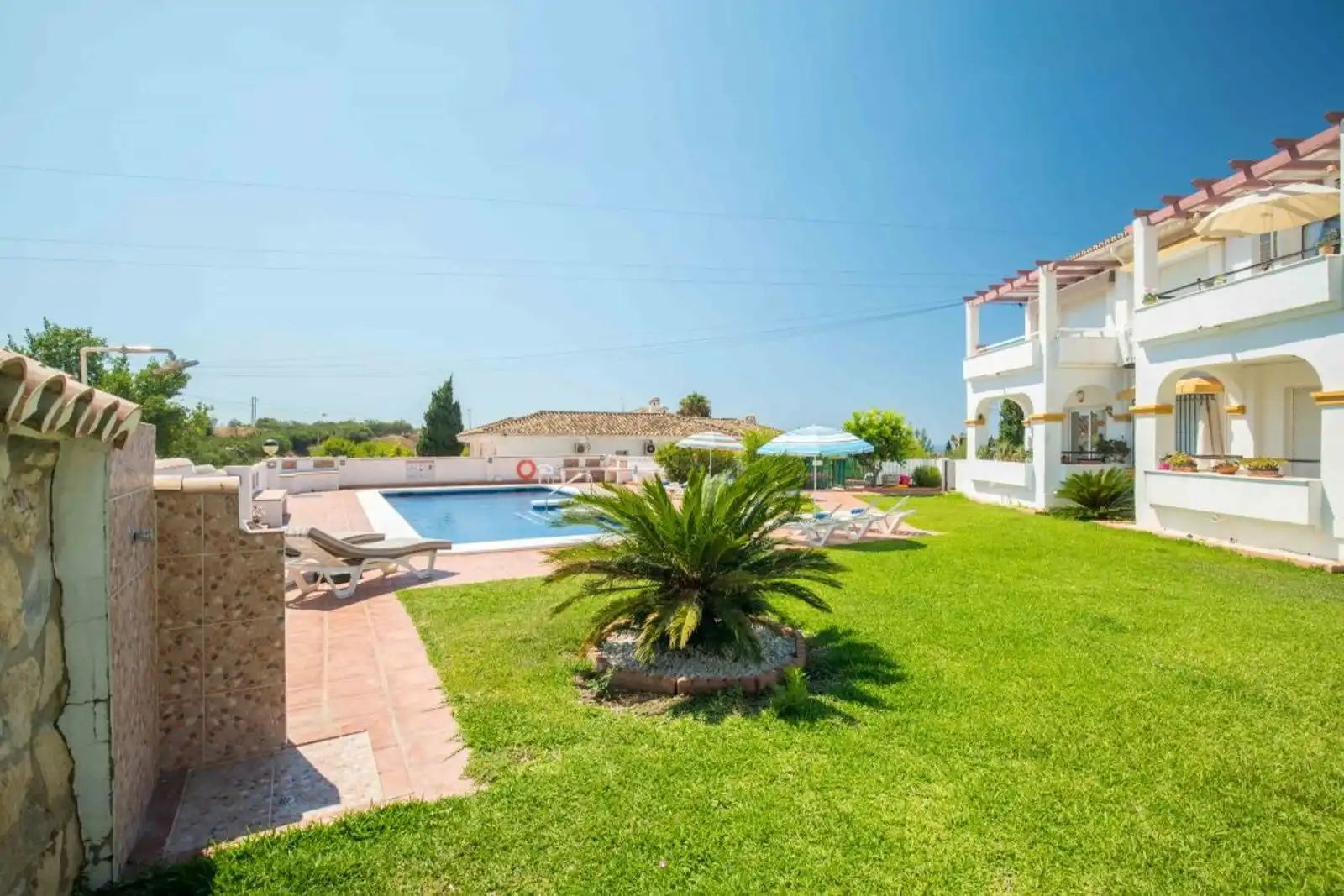 Jardín de Piso en venta en Benalmádena con Aire acondicionado, Calefacción y Terraza