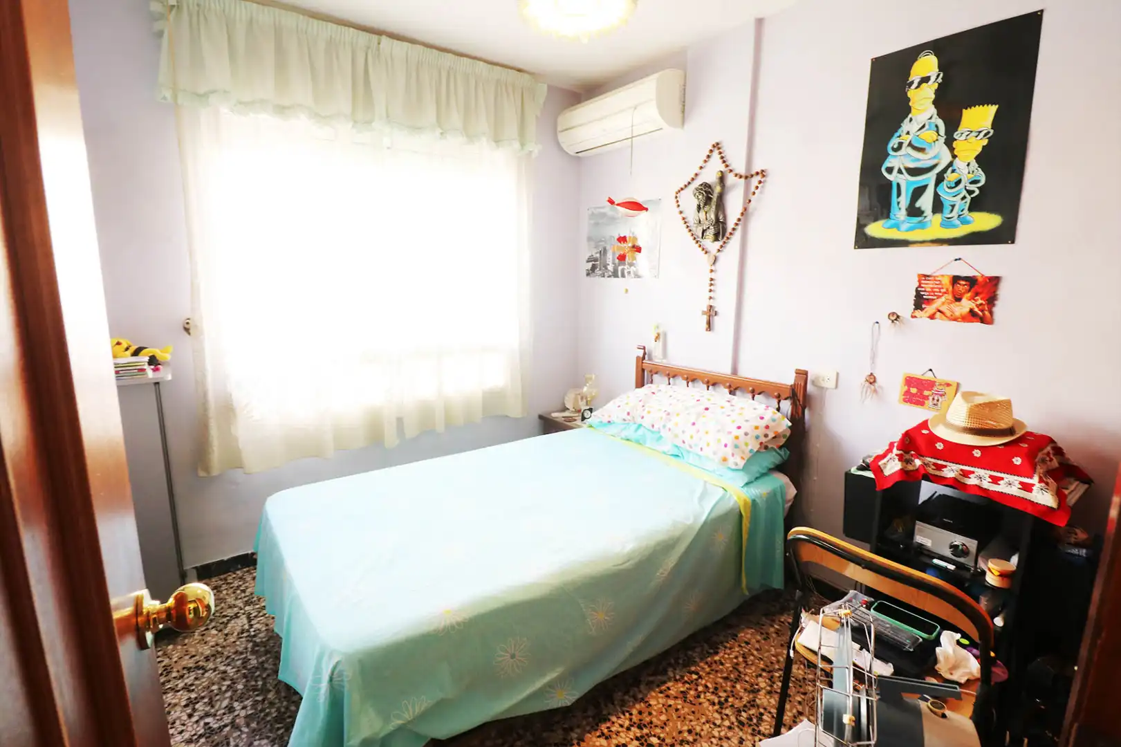 Dormitori de Apartament en venda en Guardamar del Segura amb Aire condicionat, Terrassa i Moblat