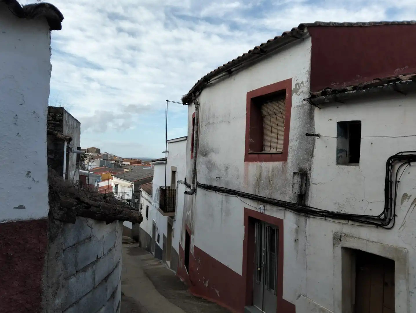 Vista exterior de Casa o chalet en venta en Alcuéscar