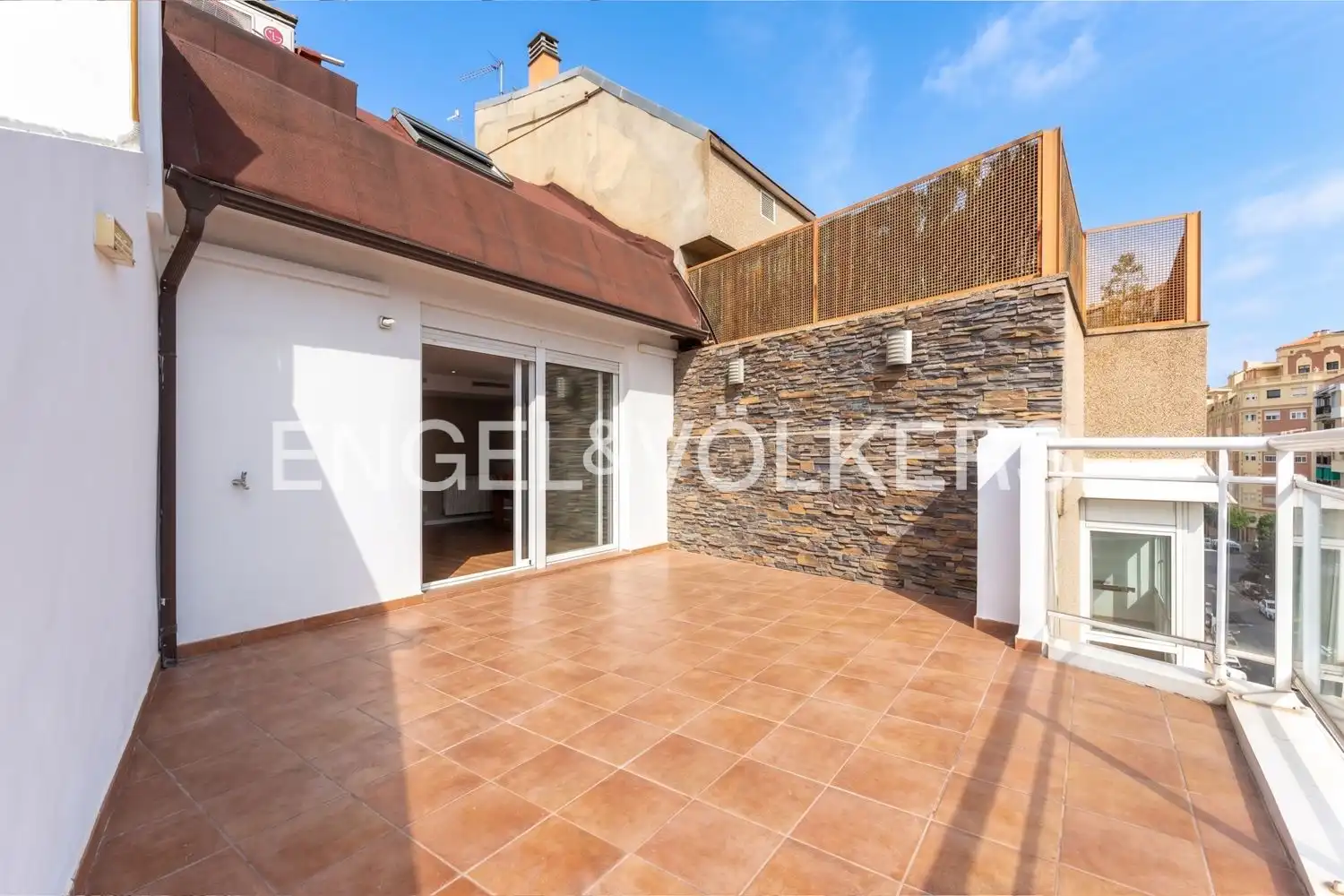 Terrassa de Àtic de lloguer en Valencia amb Aire condicionat, Calefacció i Parquet