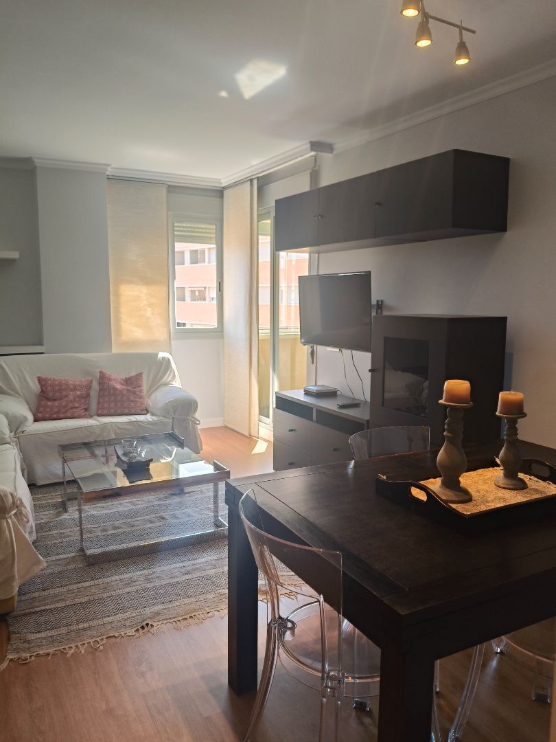Living room of Flat to rent in Málaga Capital  with Air Conditioner, Heating and Terrace