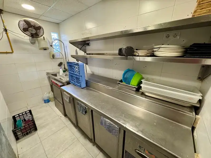 Küche von Geschaftsraum zum Verkauf in Cullera mit Terrasse, Möbliert und Alarm