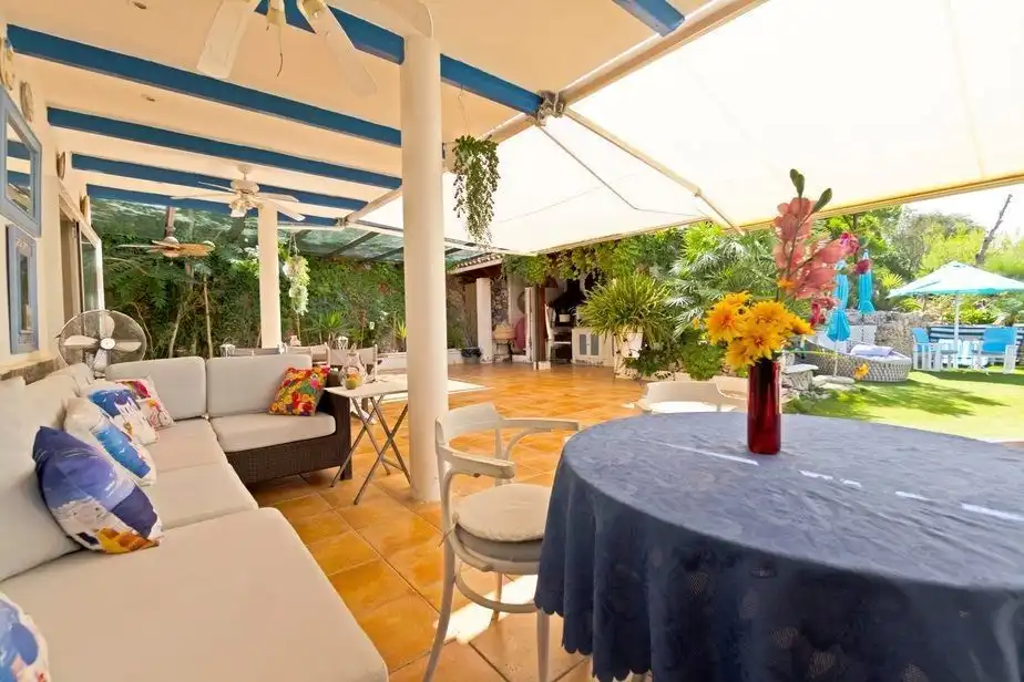 Terrassa de Casa o xalet de lloguer amb opció a compra en Olivella amb Aire condicionat, Calefacció i Jardí privat