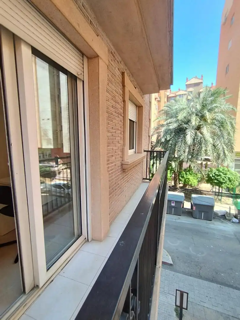 Terraza de Piso de alquiler en Murcia con Aire acondicionado, Amueblado y Balcón