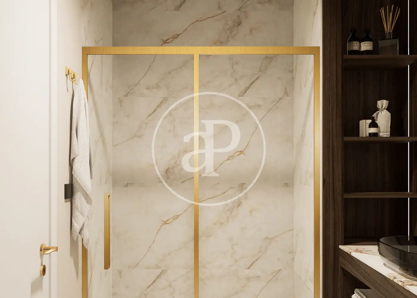 Baño de Piso en venta en Madrid con Aire acondicionado, Calefacción y Terraza