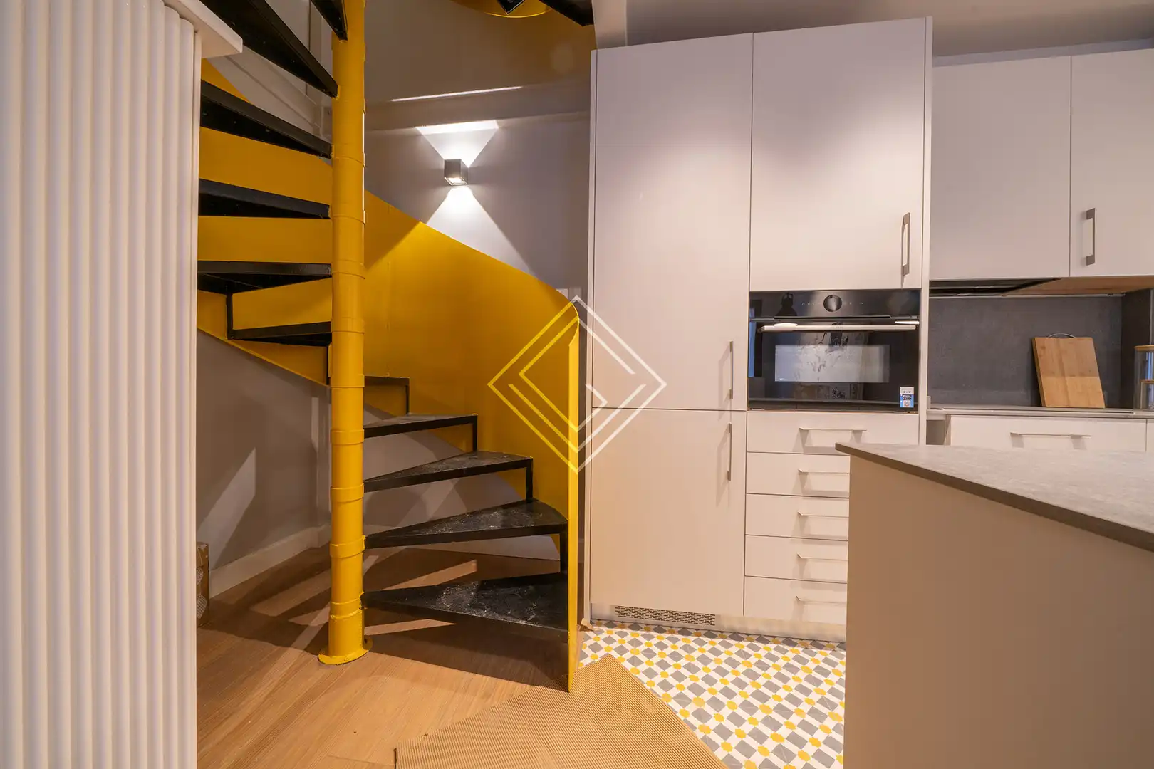 Cocina de Casa adosada en venta en Madrid con Aire acondicionado, Calefacción y Terraza