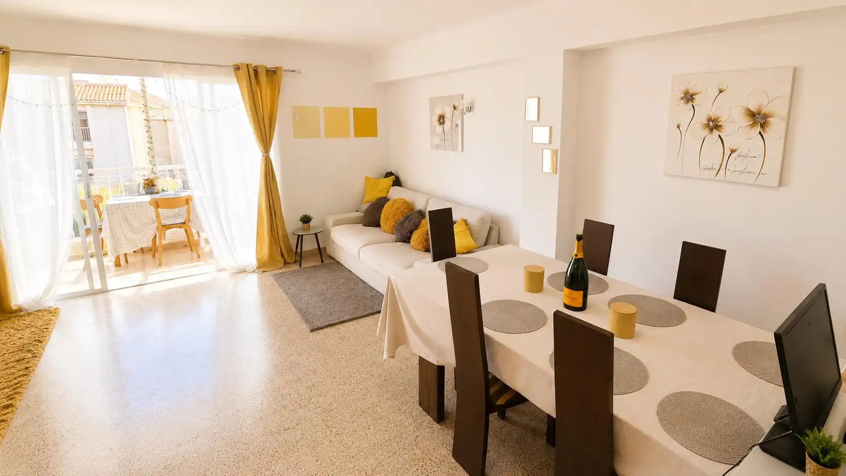 Esszimmer von Wohnung zum Verkauf in Calvià mit Klimaanlage und Terrasse