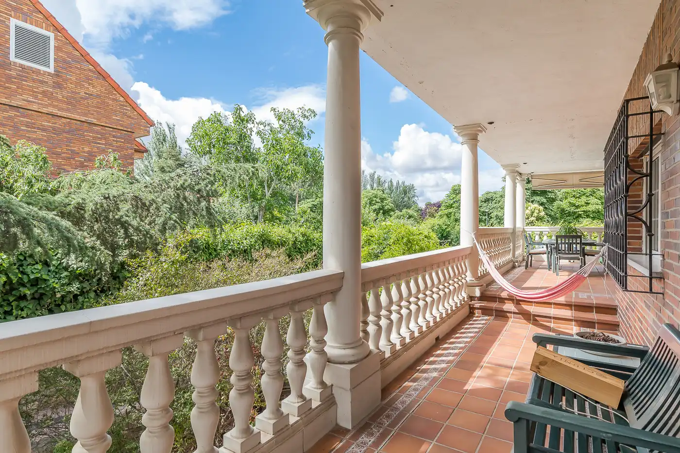 Terrassa de Casa o xalet en venda en Pozuelo de Alarcón amb Aire condicionat, Jardí privat i Parquet