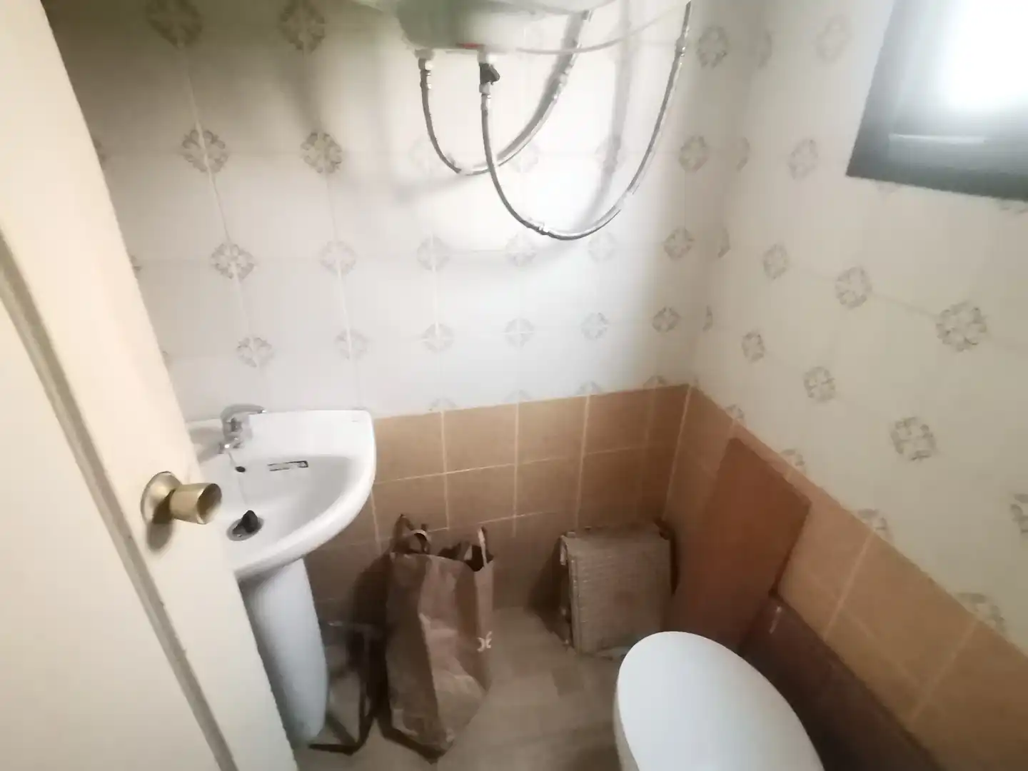 Bathroom of Houses for sale in Almería  with Air Conditioner, Private garden and Terrace