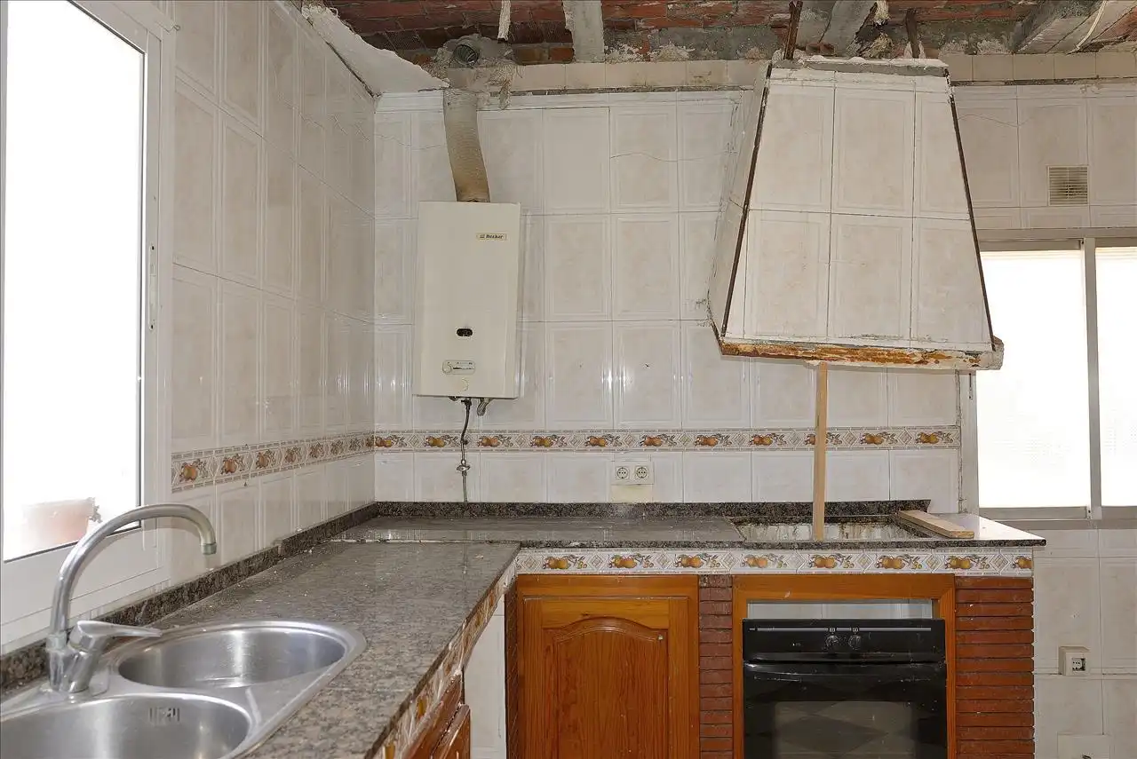 Cocina de Casa adosada en venta en Algeciras con Terraza