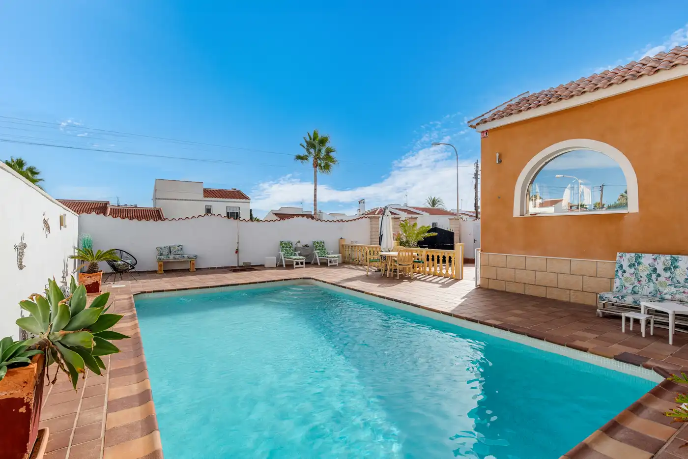 Piscina de Casa o chalet en venta en Rojales con Aire acondicionado, Jardín privado y Terraza