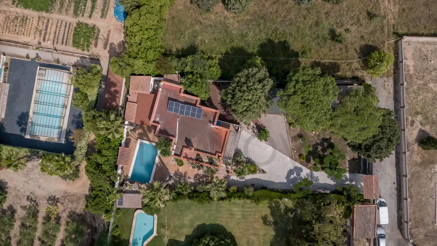Vista exterior de Casa o xalet en venda en Valls amb Aire condicionat, Calefacció i Jardí privat