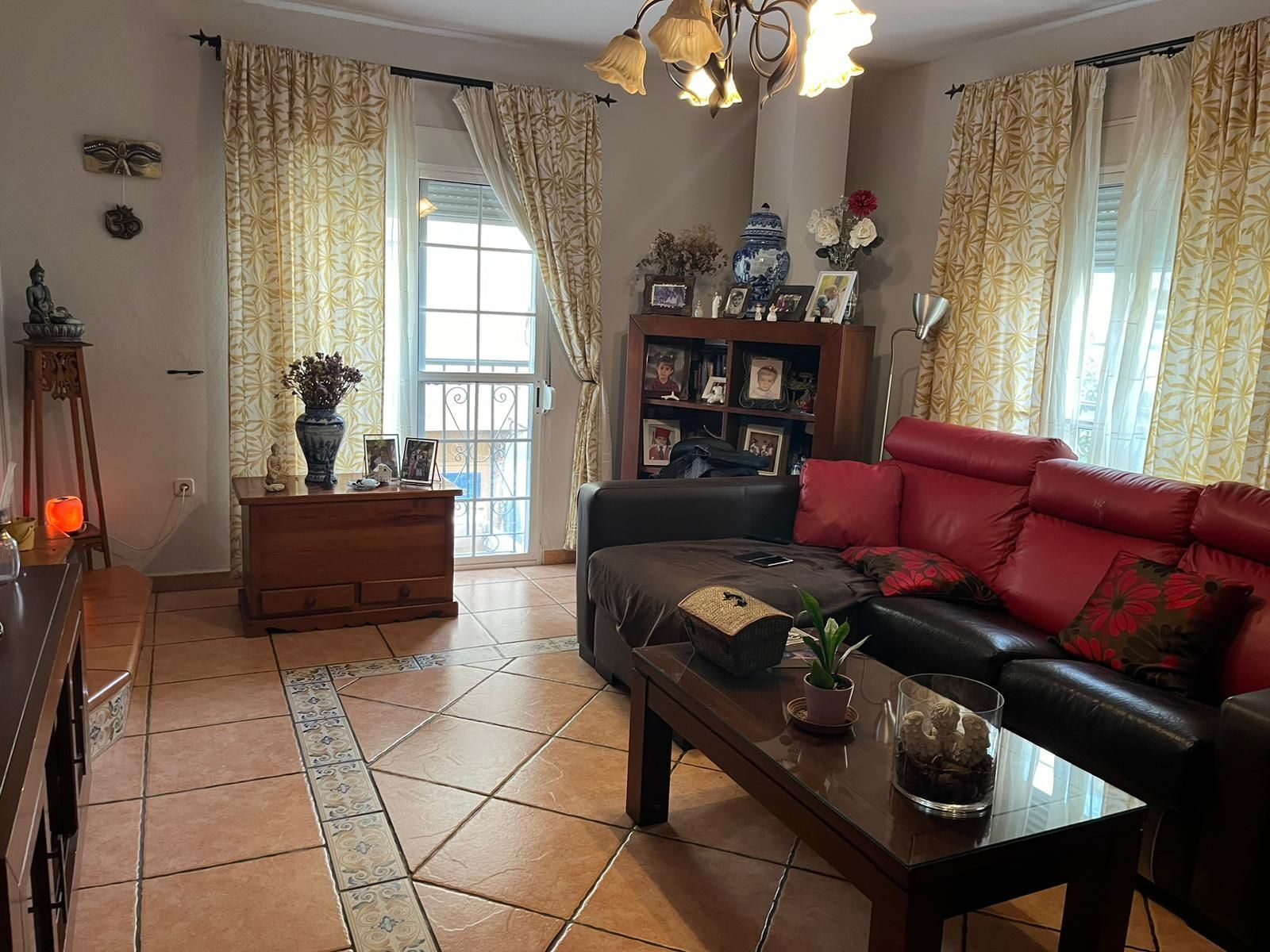 Living room of Single-family semi-detached for sale in Málaga Capital  with Air Conditioner, Heating and Terrace