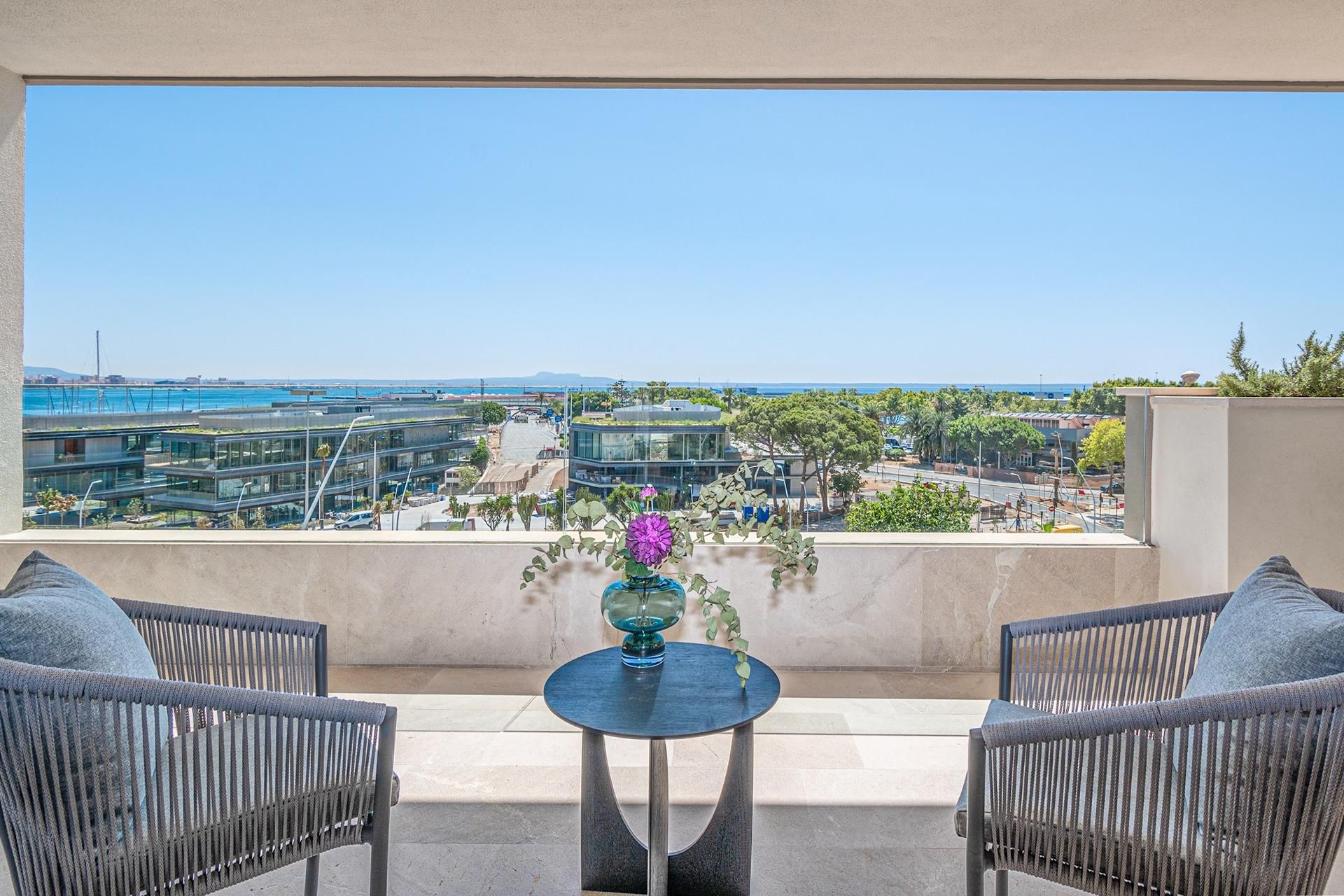 Terrassa de Pis en venda en  Palma de Mallorca amb Aire condicionat, Parquet i Terrassa