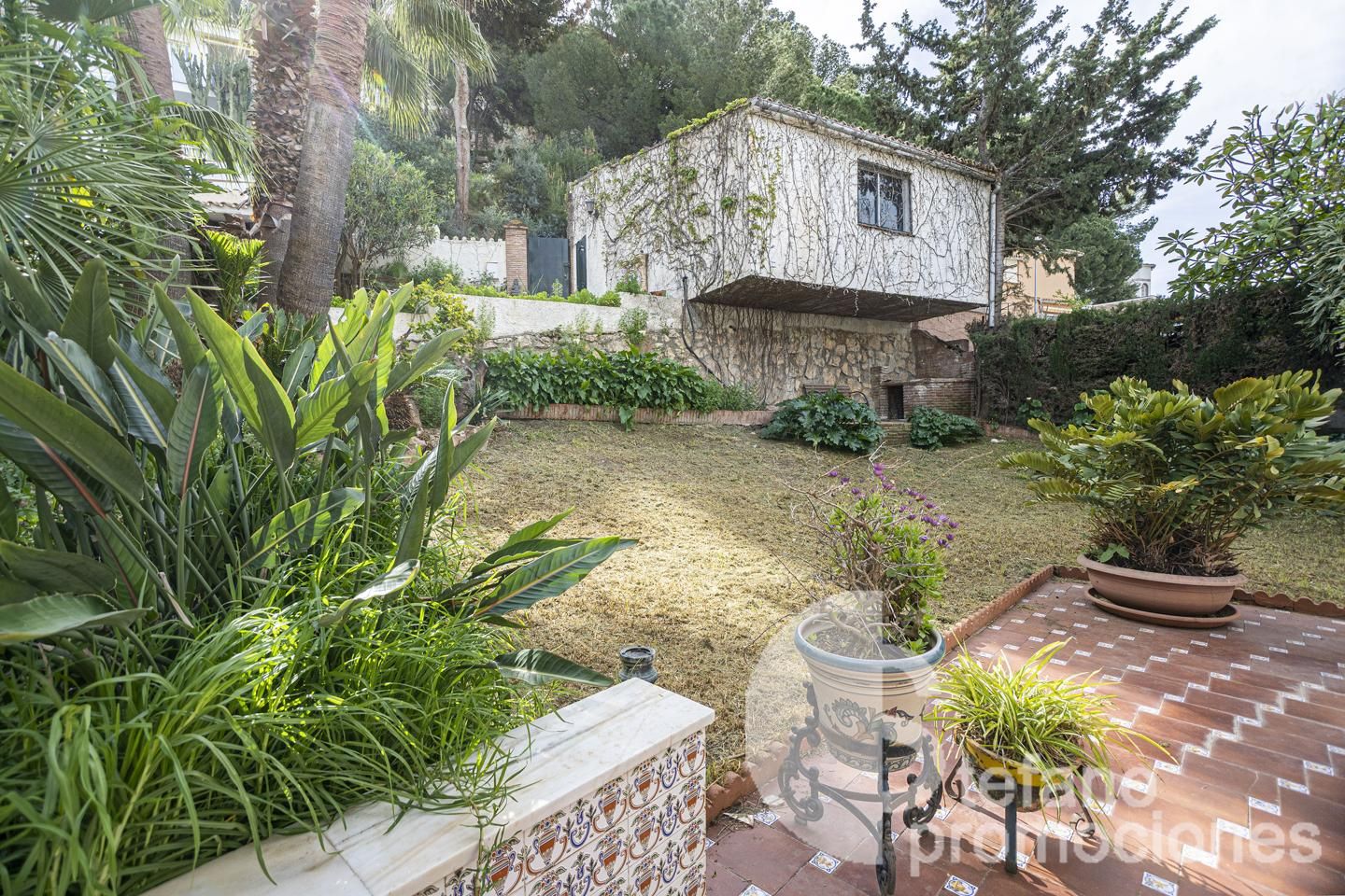Garden of House or chalet for sale in Málaga Capital  with Air Conditioner, Private garden and Terrace