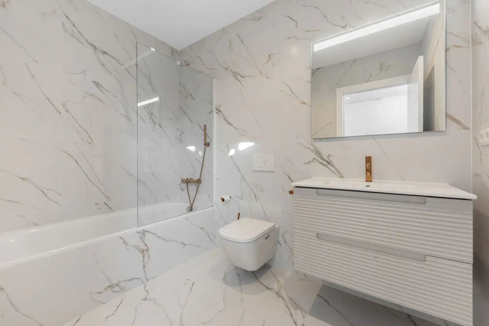 Baño de Casa o chalet en venta en Moraira con Aire acondicionado, Calefacción y Jardín privado