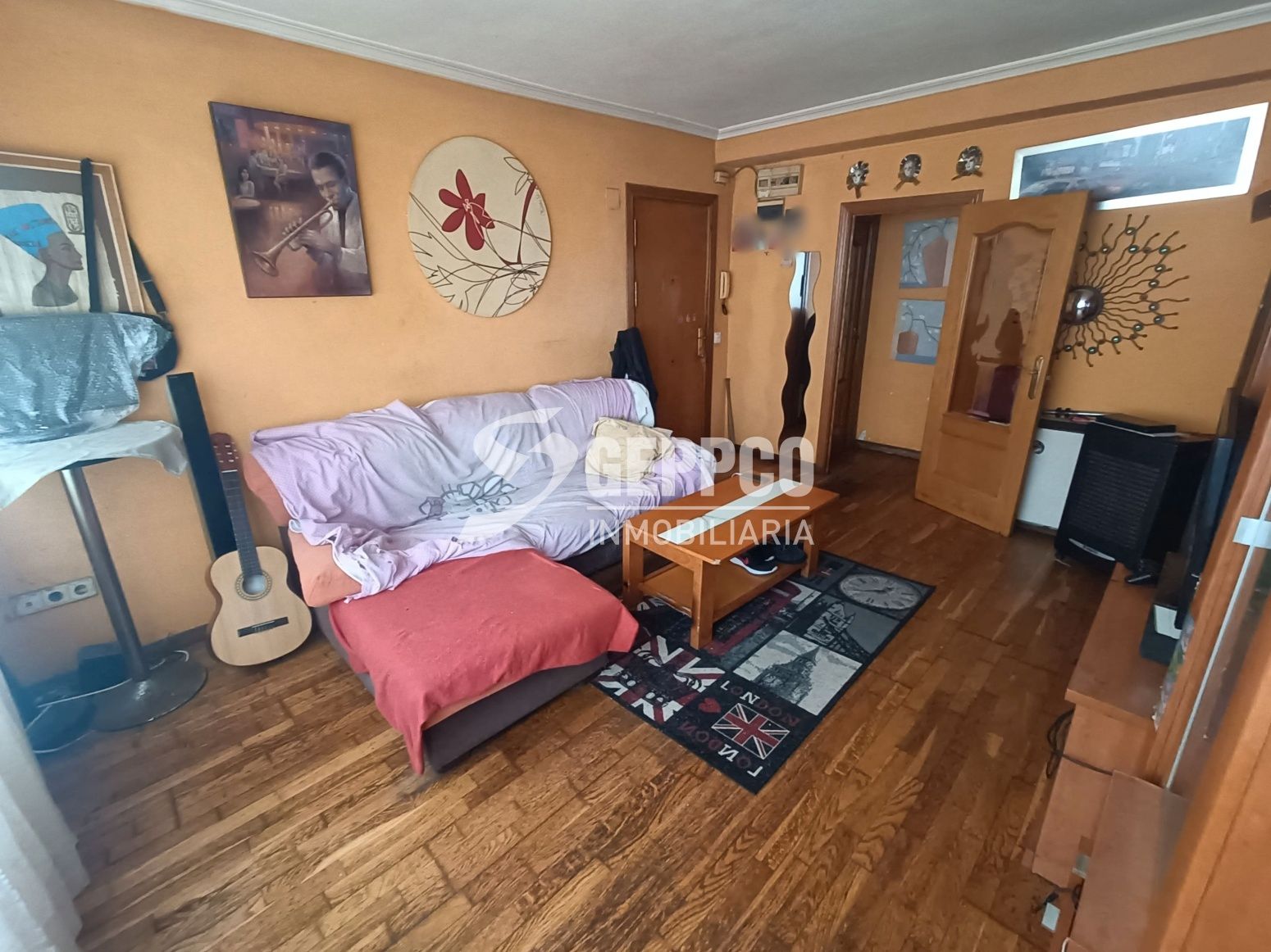 Bedroom of Flat for sale in  Madrid Capital  with Heating and Terrace