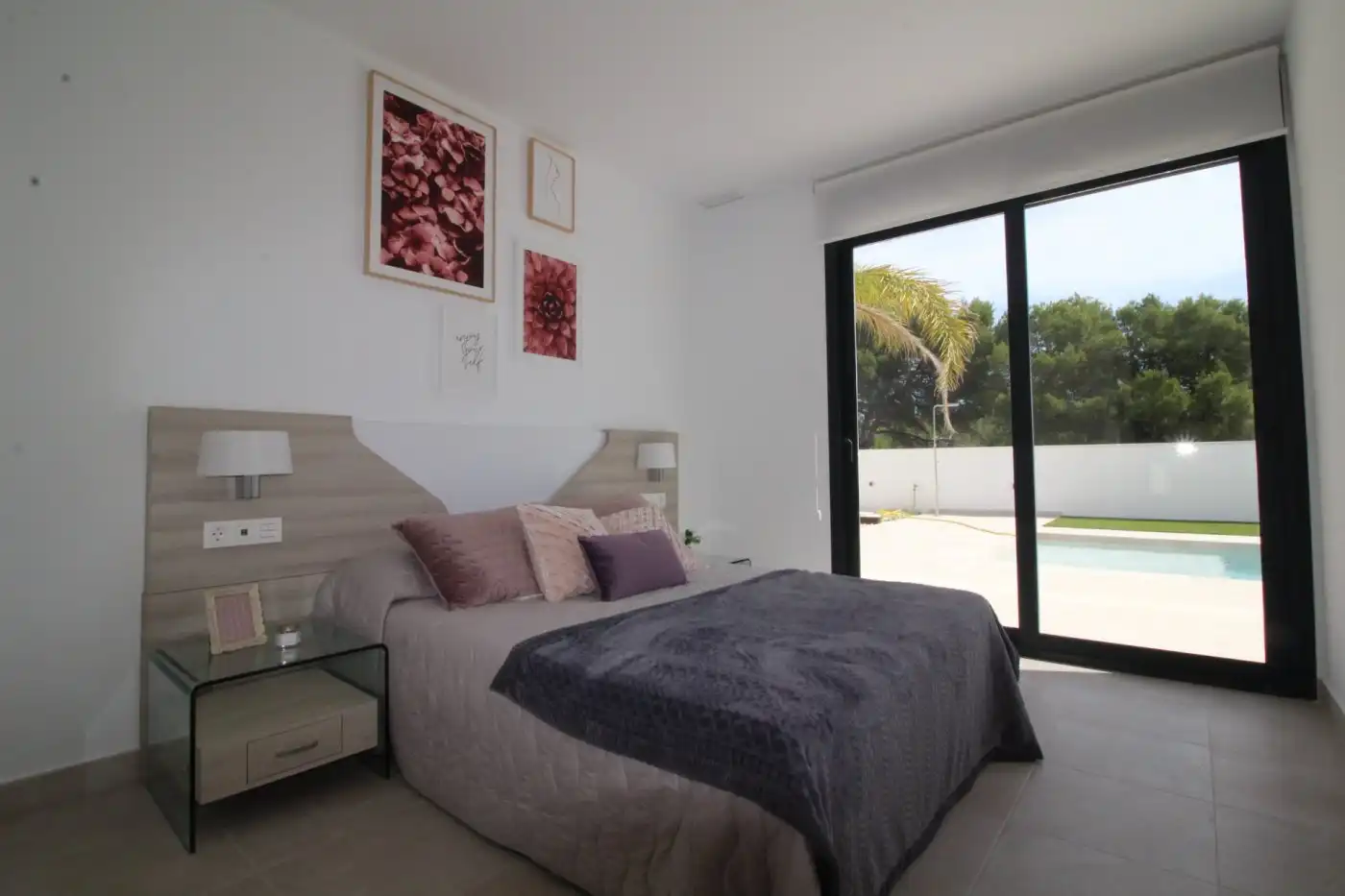 Habitación de Casa o chalet en venta en La Nucia con Aire acondicionado, Calefacción y Jardín privado