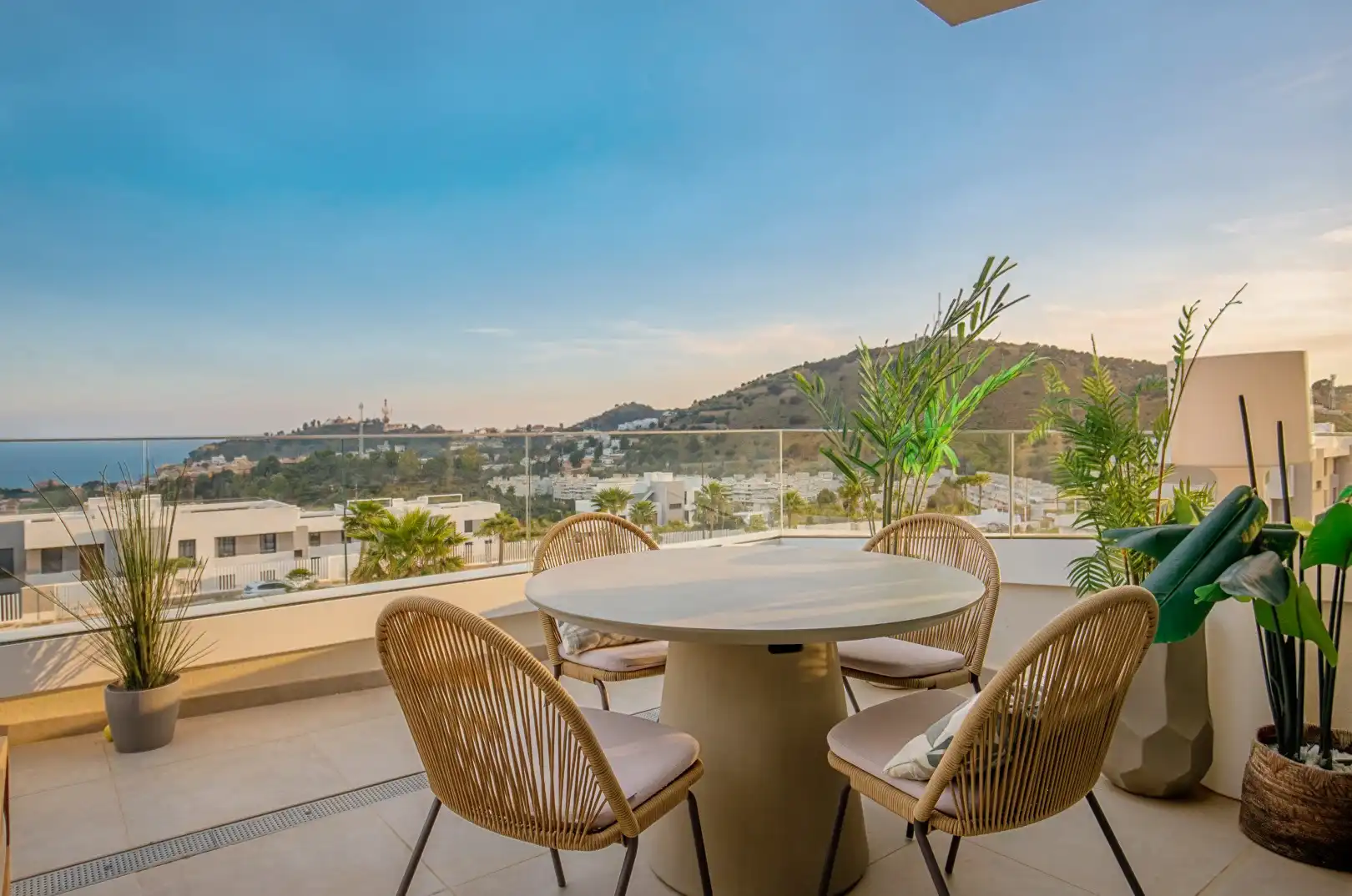 Terrace of Attic for sale in Málaga  with Air Conditioner, Terrace and Swimming Pool