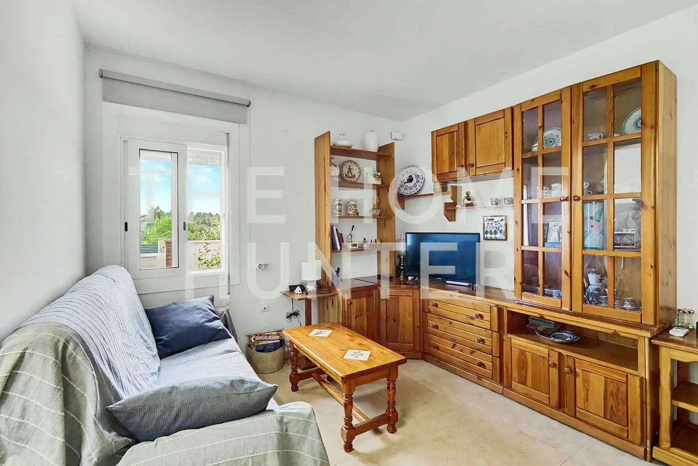 Living room of Houses for sale in Barcelona  with Air Conditioner, Heating and Private garden
