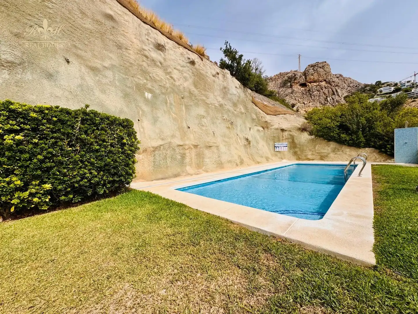 Swimming pool of Flat for rent in Altea  with Air Conditioner, Swimming Pool and Community pool