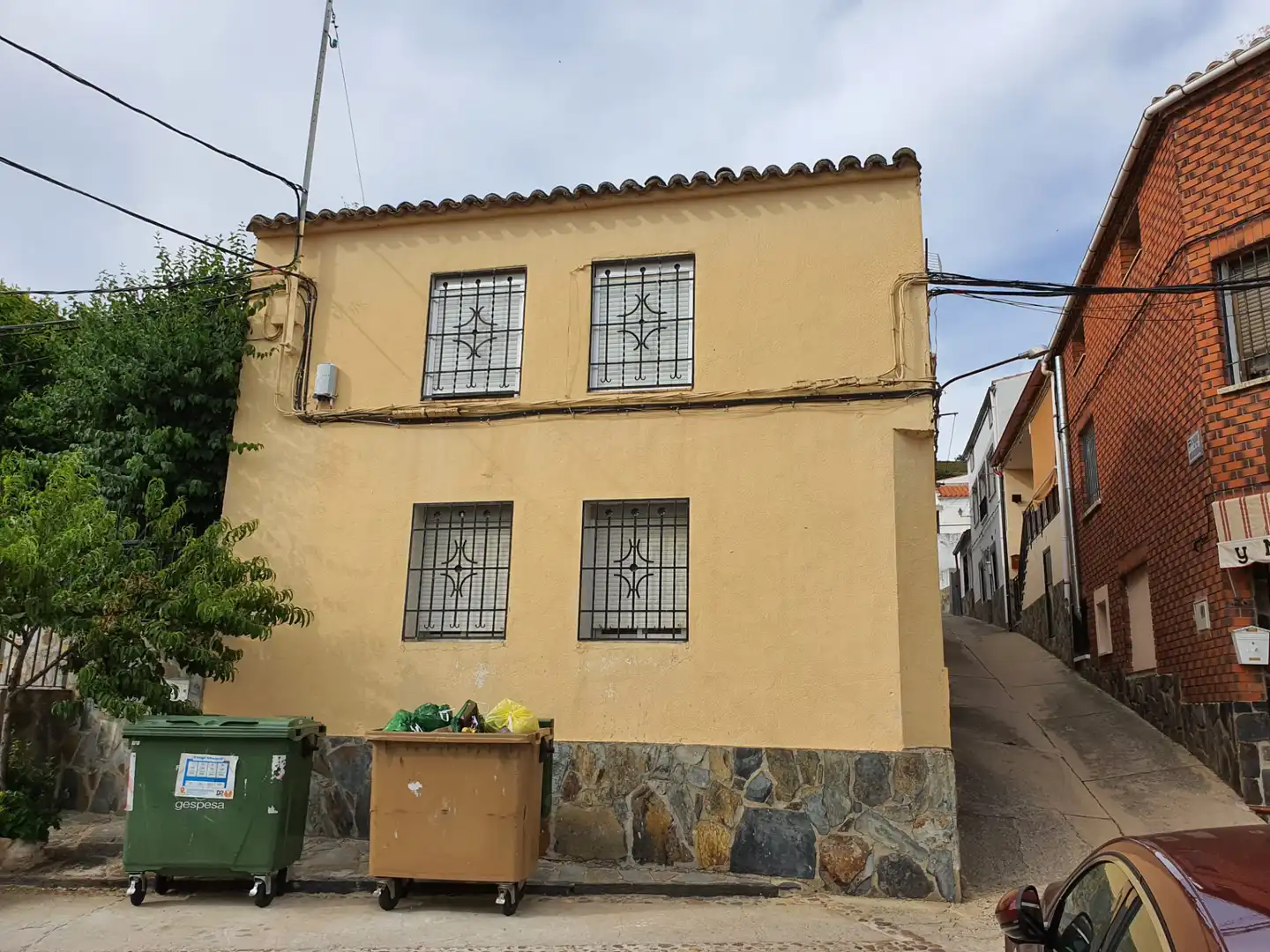 Vista exterior de Casa o chalet en venta en Villar del Pedroso con Aire acondicionado y Calefacción