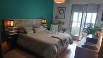 Bedroom of Flat for sale in Ourense Capital   with Heating, Parquet flooring and Balcony